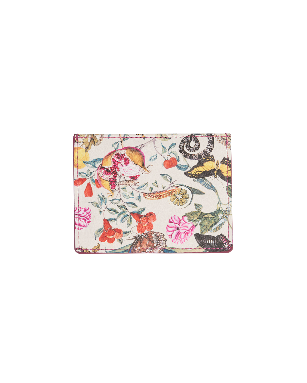Floral Engravings Card Holder