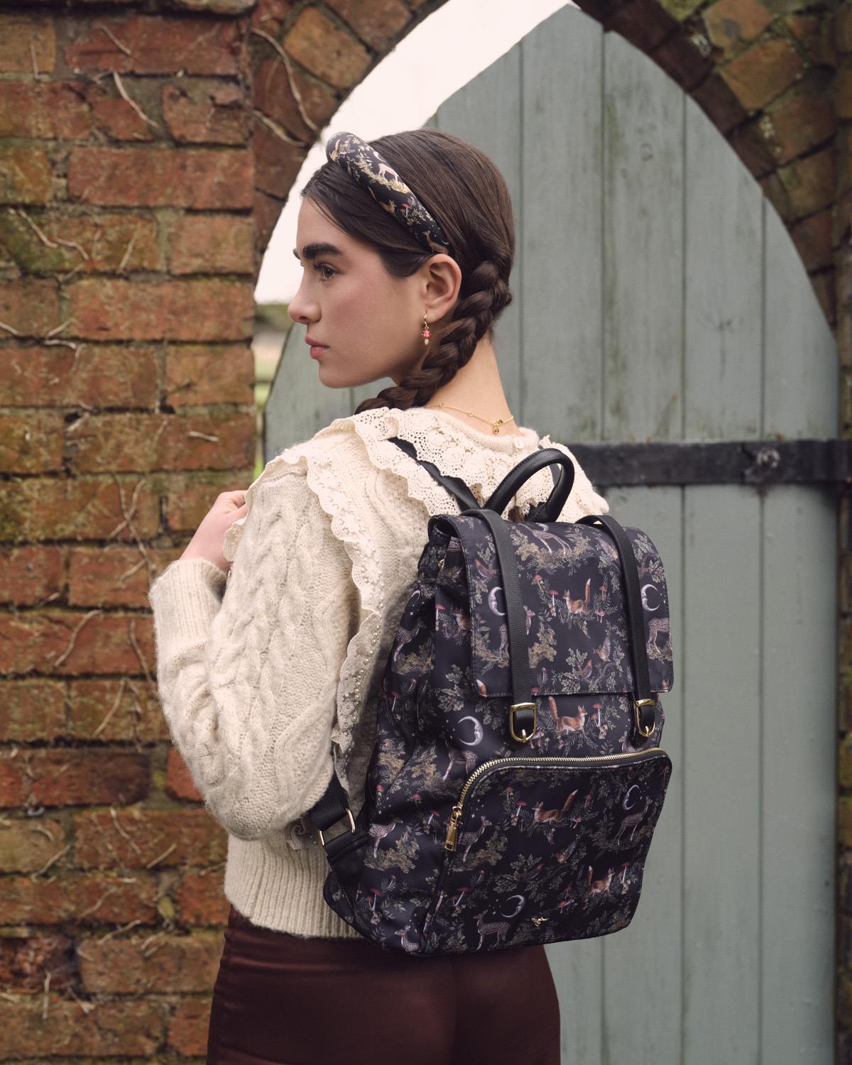A Night's Tale Woodland Backpack Midnight
