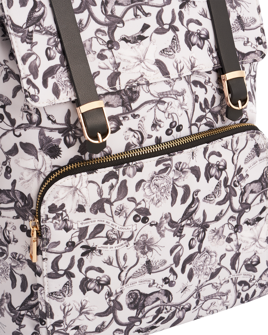 Tree Of Life Monochrome Medium Backpack