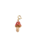 Enamel Mushroom Charm