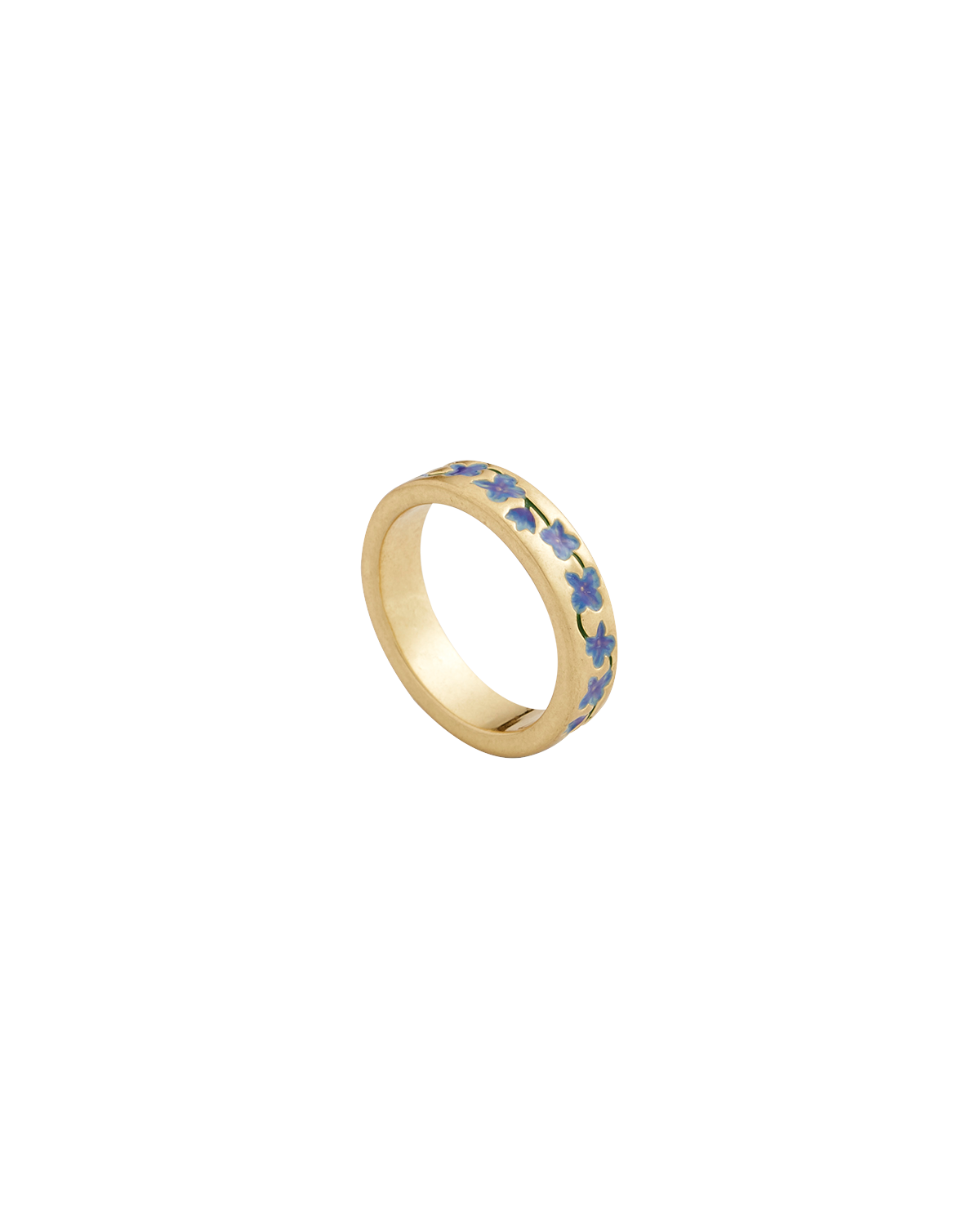 Blue Forget Me Not Ring