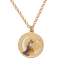 Wolf Spirit Guide Pendant Necklace