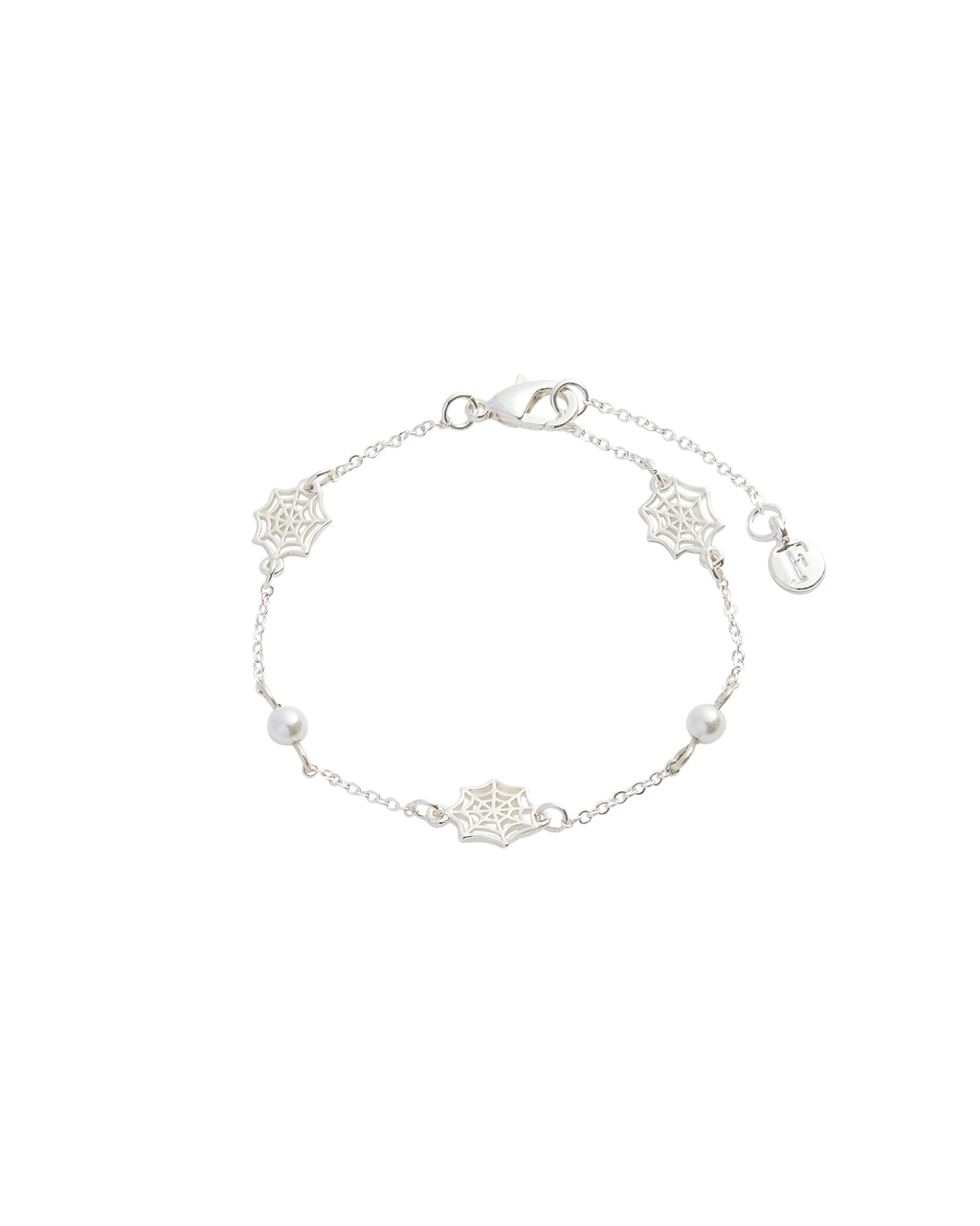 Cobweb Silver Bracelet