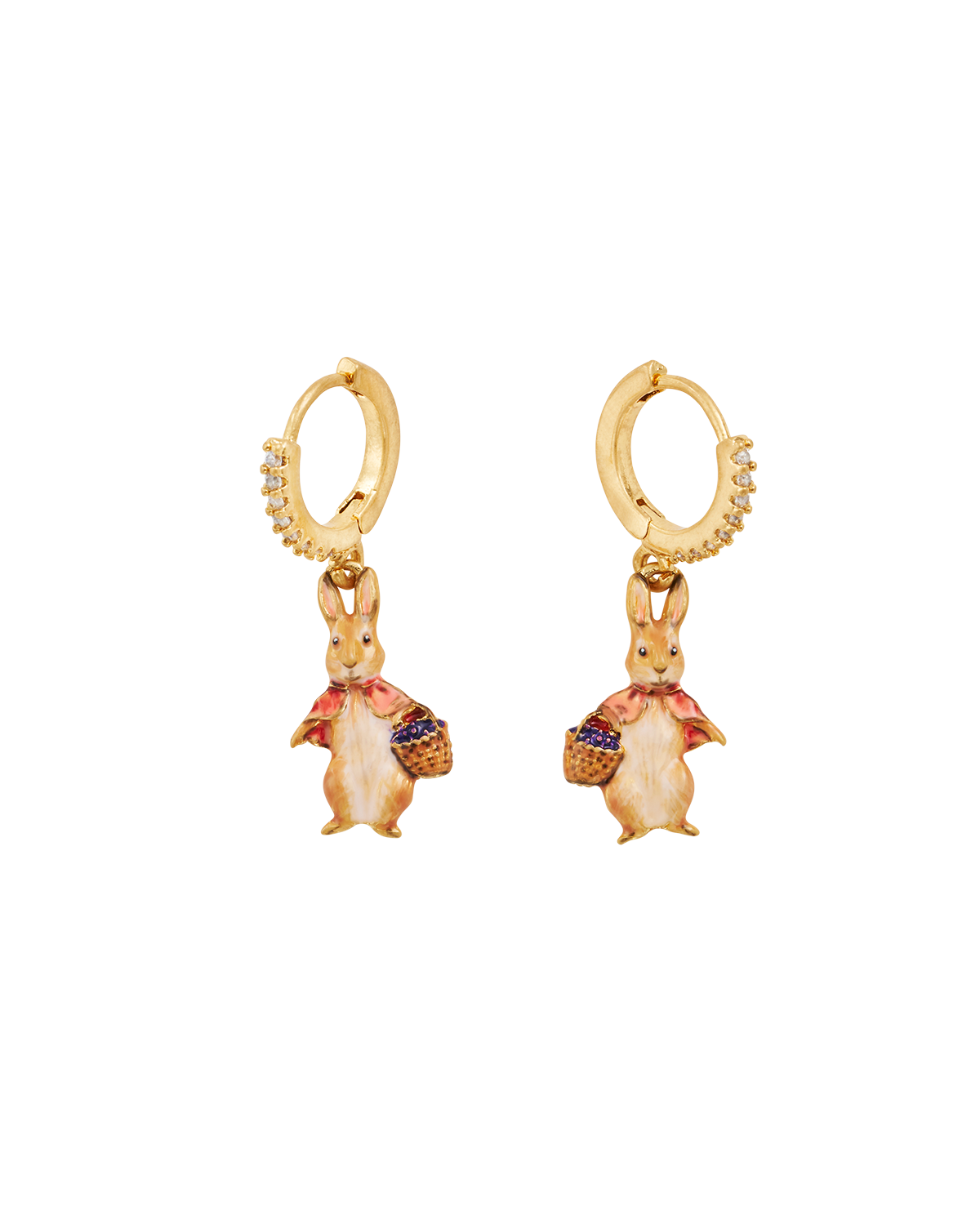 Entreel x Peter Rabbit Cotton-tail Earrings