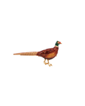 Gold Pheasant Brooch