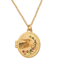 Running Bunny Locket Necklace