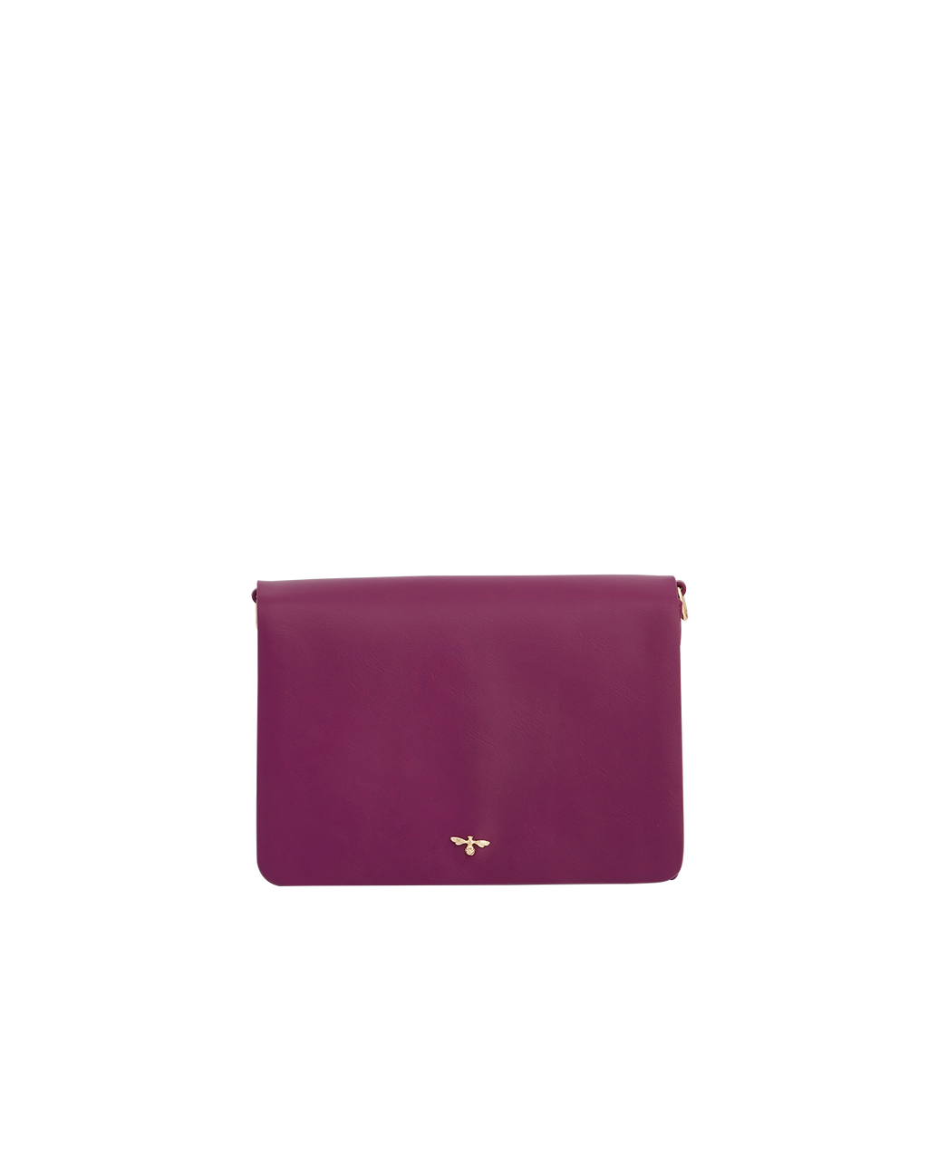 Floral Engravings Plum Crossbody Handbag