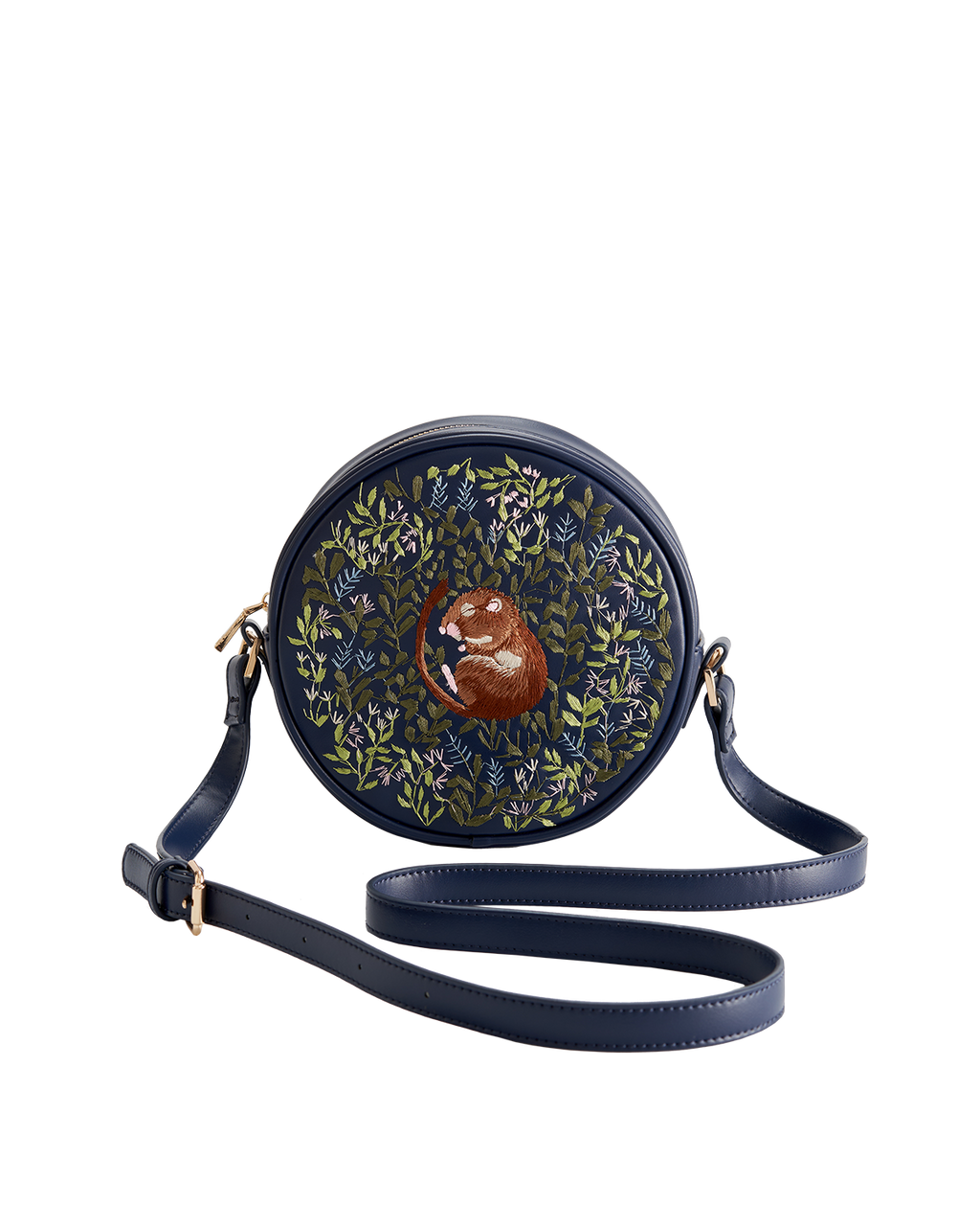 Chloe Circle Bag Embroidered Dormouse