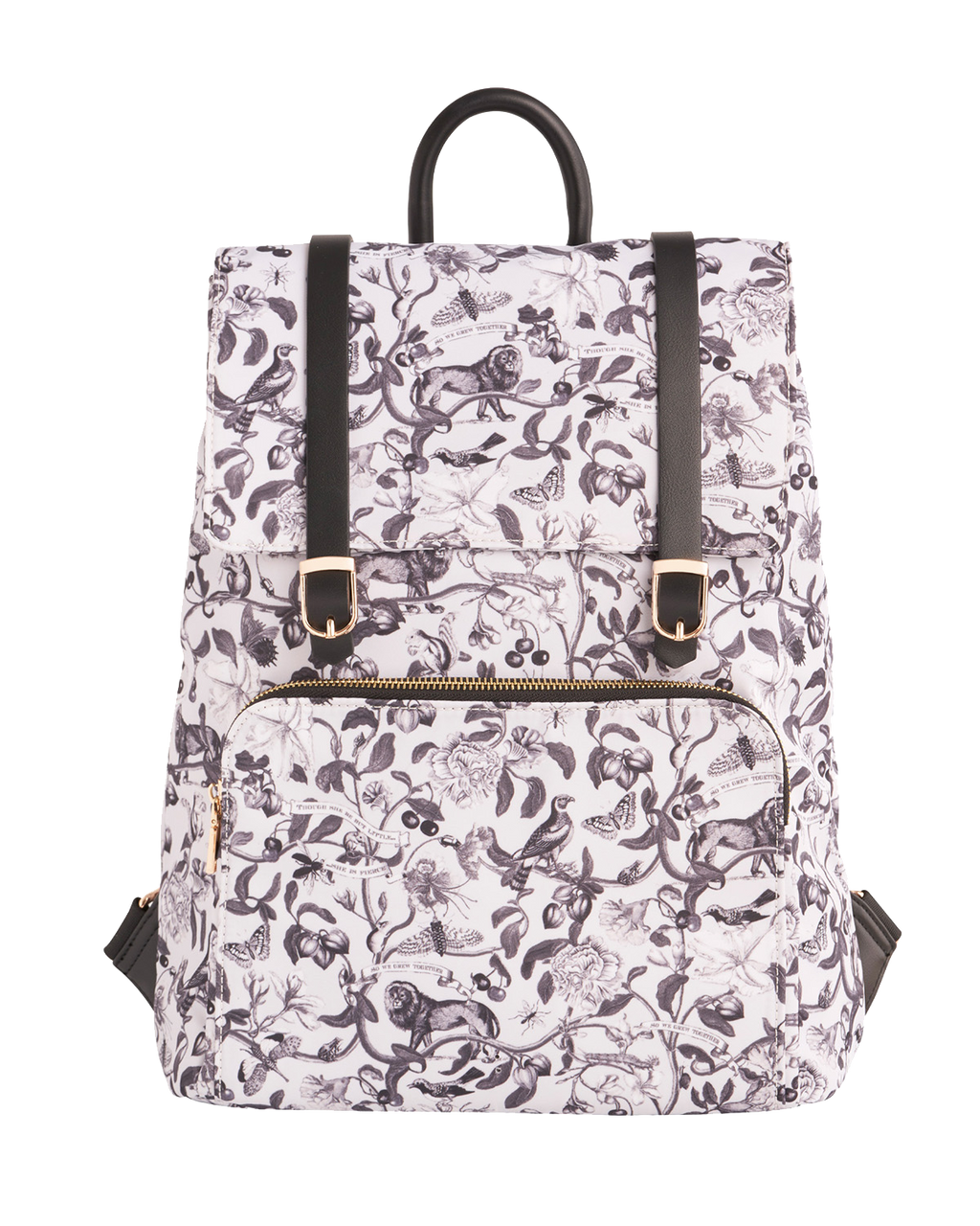 Tree Of Life Monochrome Medium Backpack