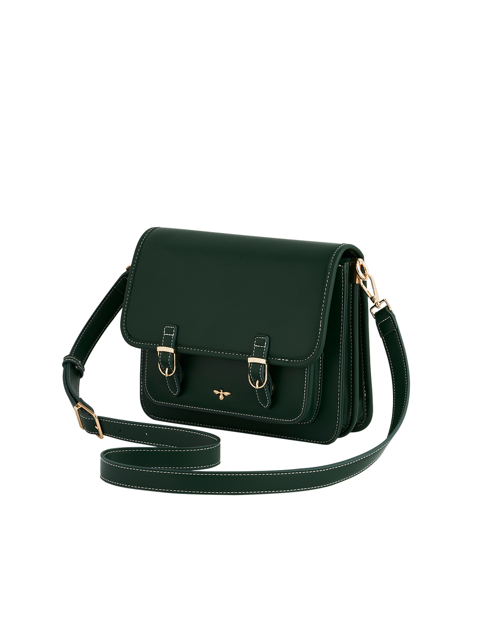 Into the Woods Green Satchel