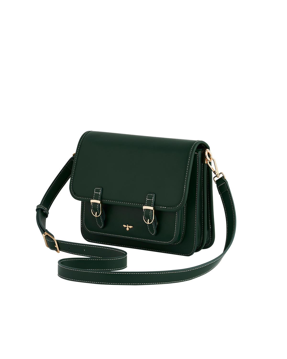 Into the Woods Green Satchel