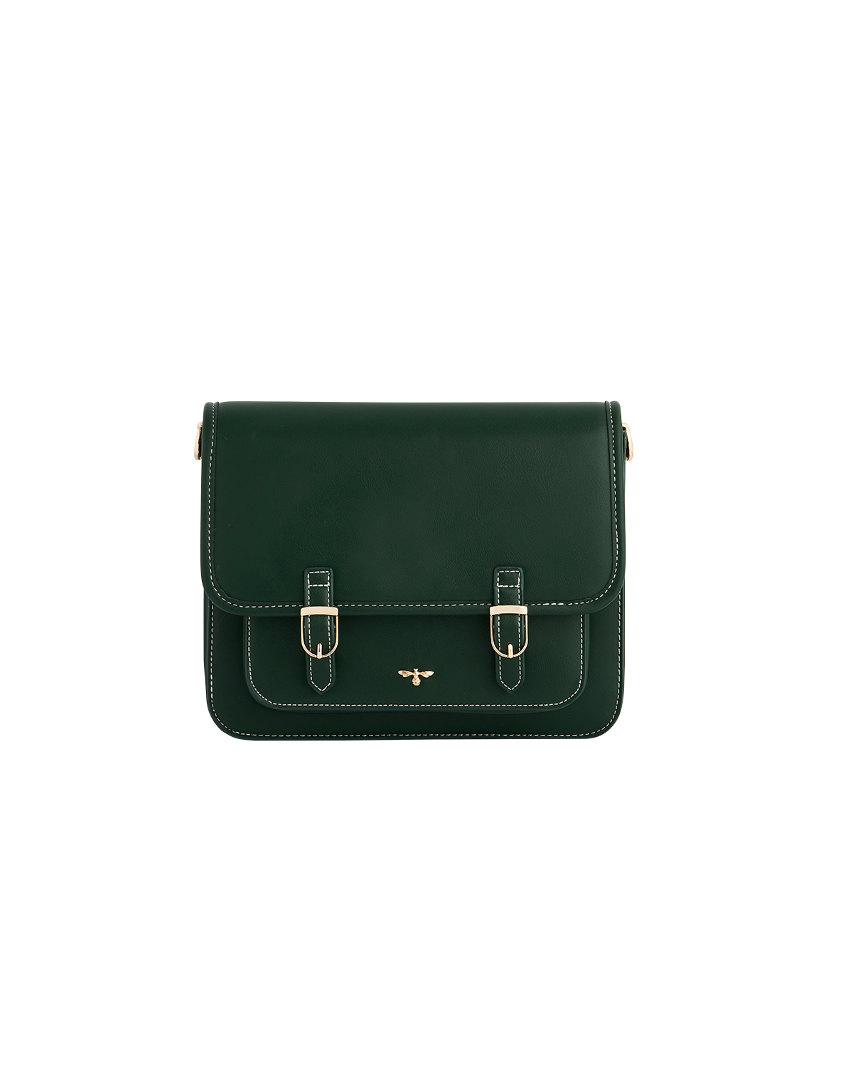 Into the Woods Green Satchel