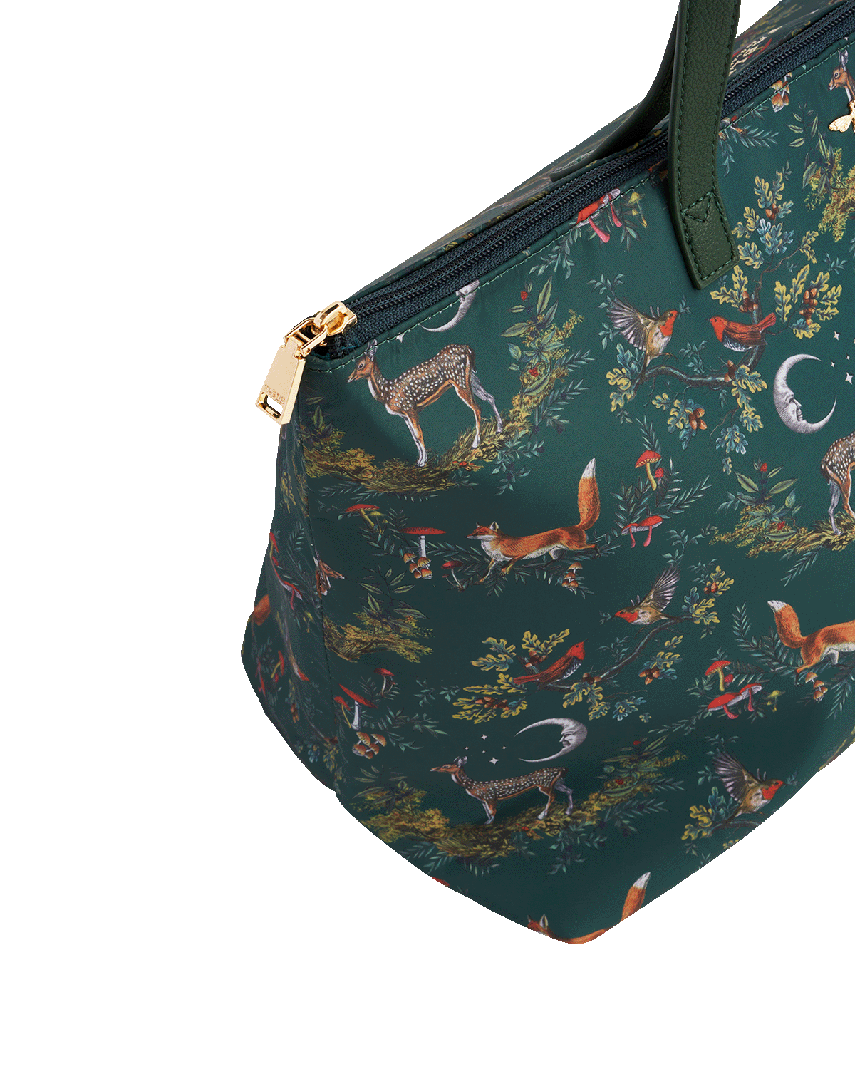 Green Into the Woods Grab Tote