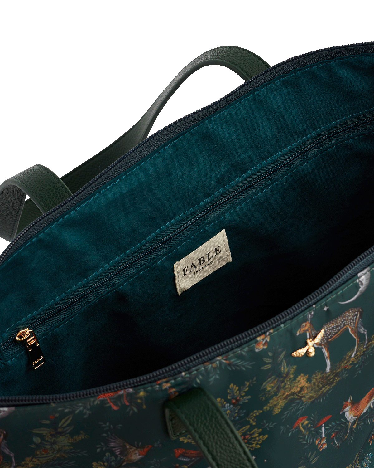 Green Into the Woods Grab Tote