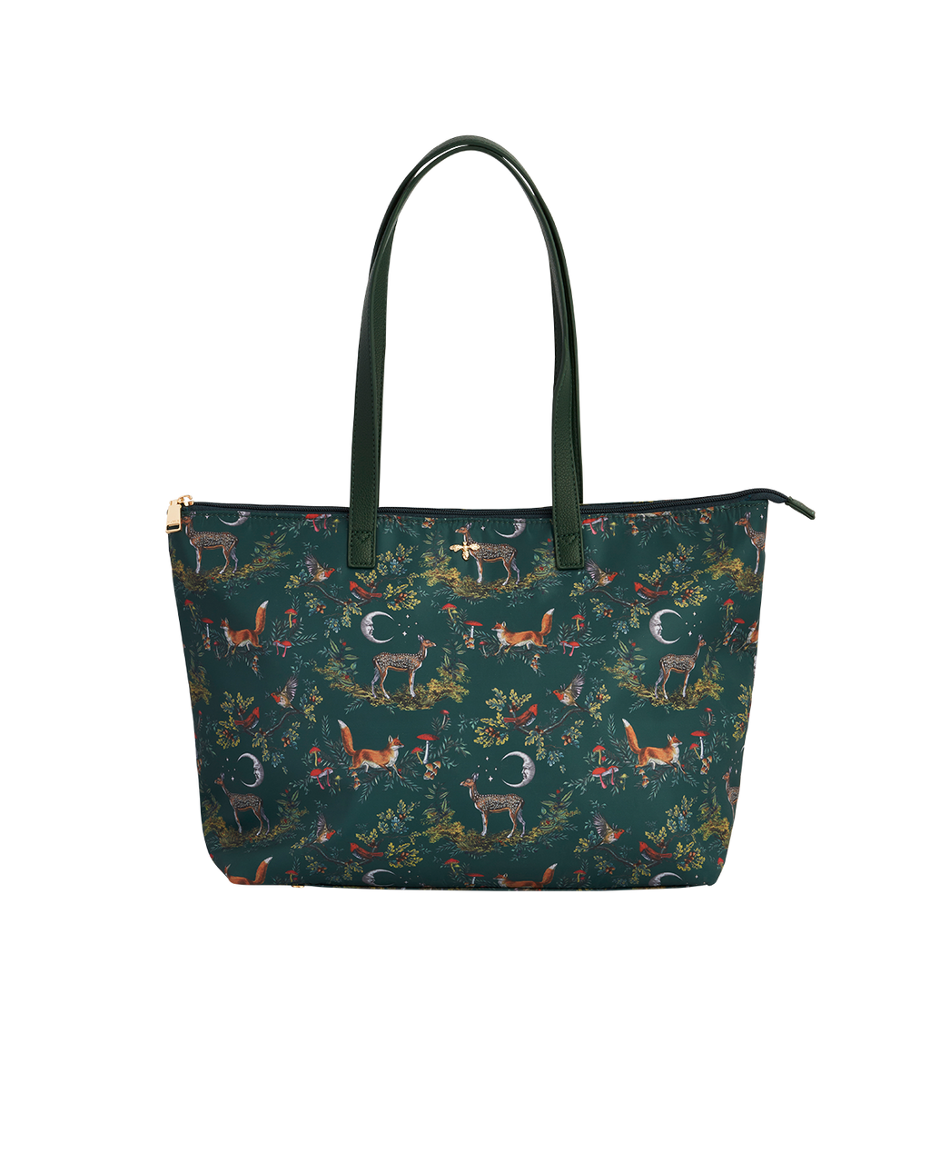 Green Into the Woods Grab Tote