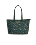 Green Into the Woods Grab Tote