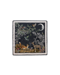 Black A Night's Tale Narrative Square Scarf