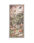 Taupe Woodland Tales Long Scarf