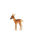 Enamel Fawn Brooch