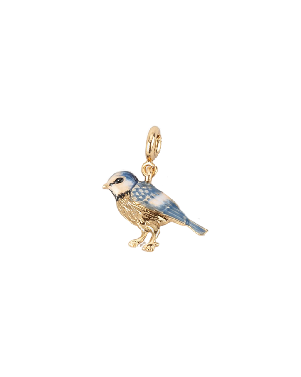 Enamel Blue Tit Charm
