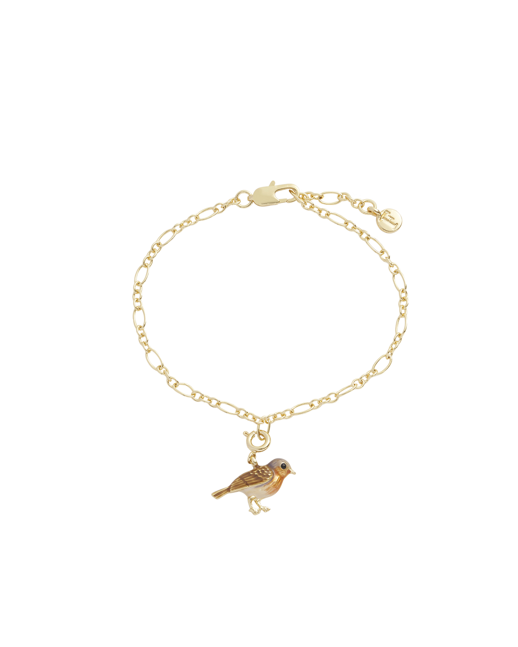 Enamel Robin Charm