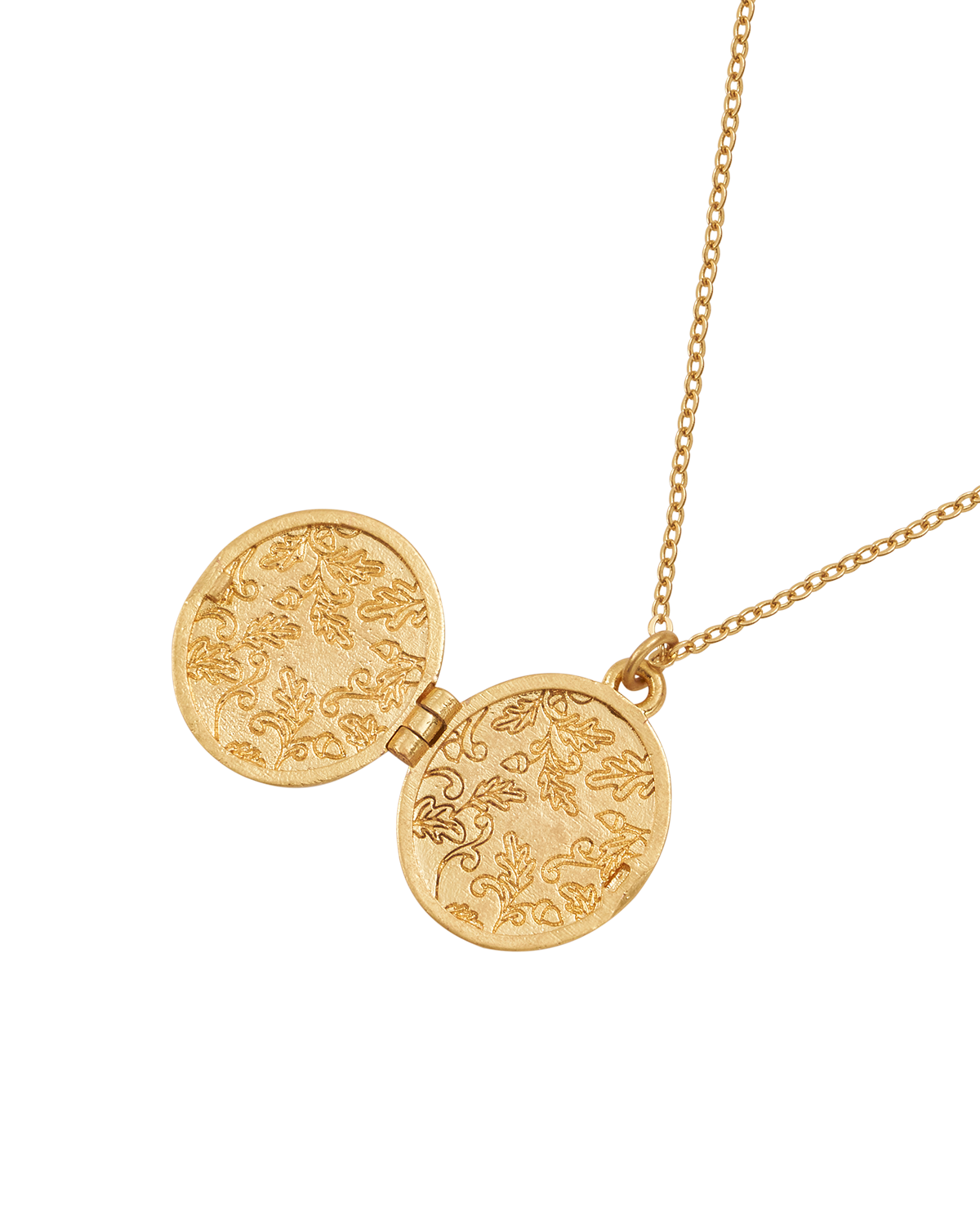 Running Bunny Locket Necklace