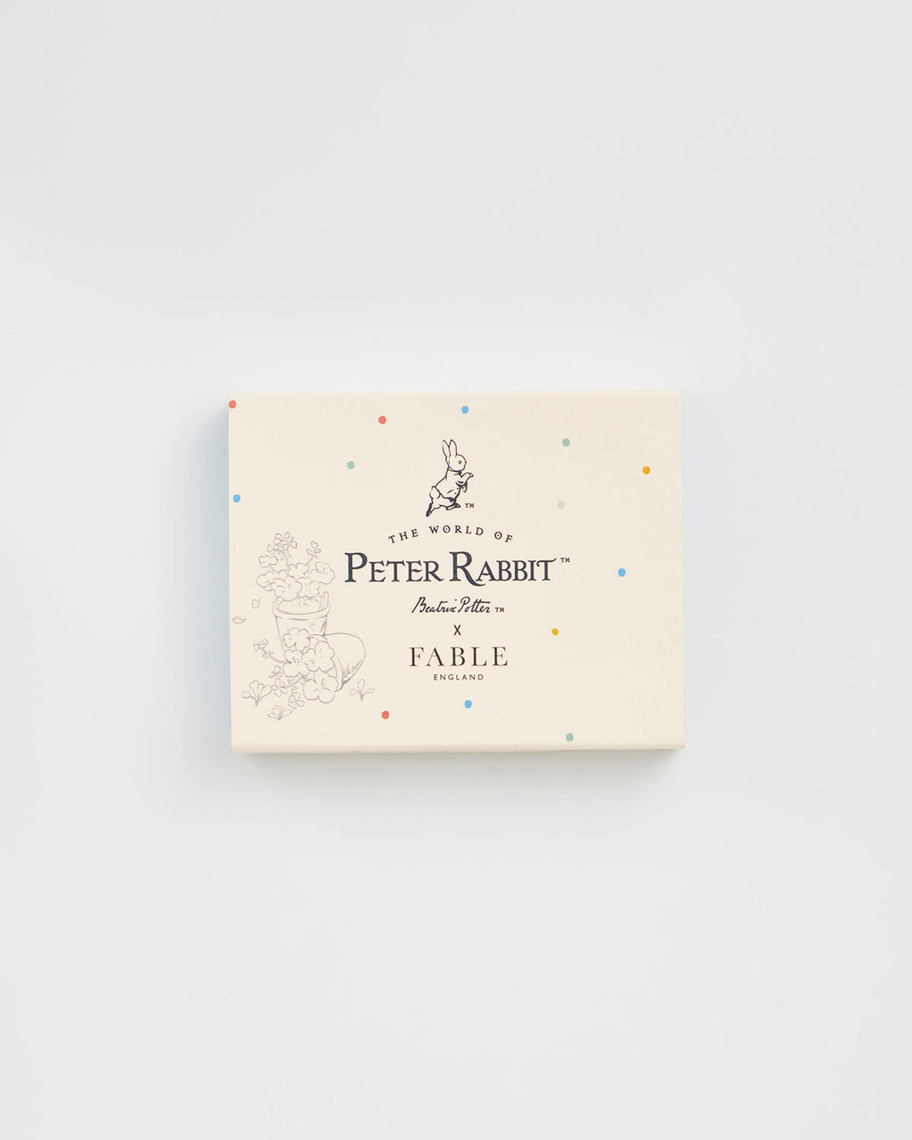 Entreel x Peter Rabbit Cotton-tail Book Charm Toggle Necklace