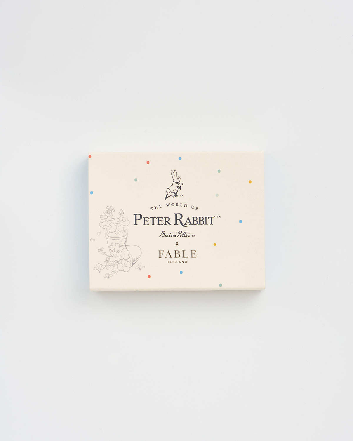 Entreel x Peter Rabbit Cotton-tail Book Charm Toggle Necklace