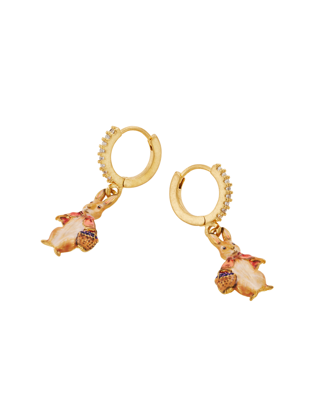 Entreel x Peter Rabbit Cotton-tail Earrings