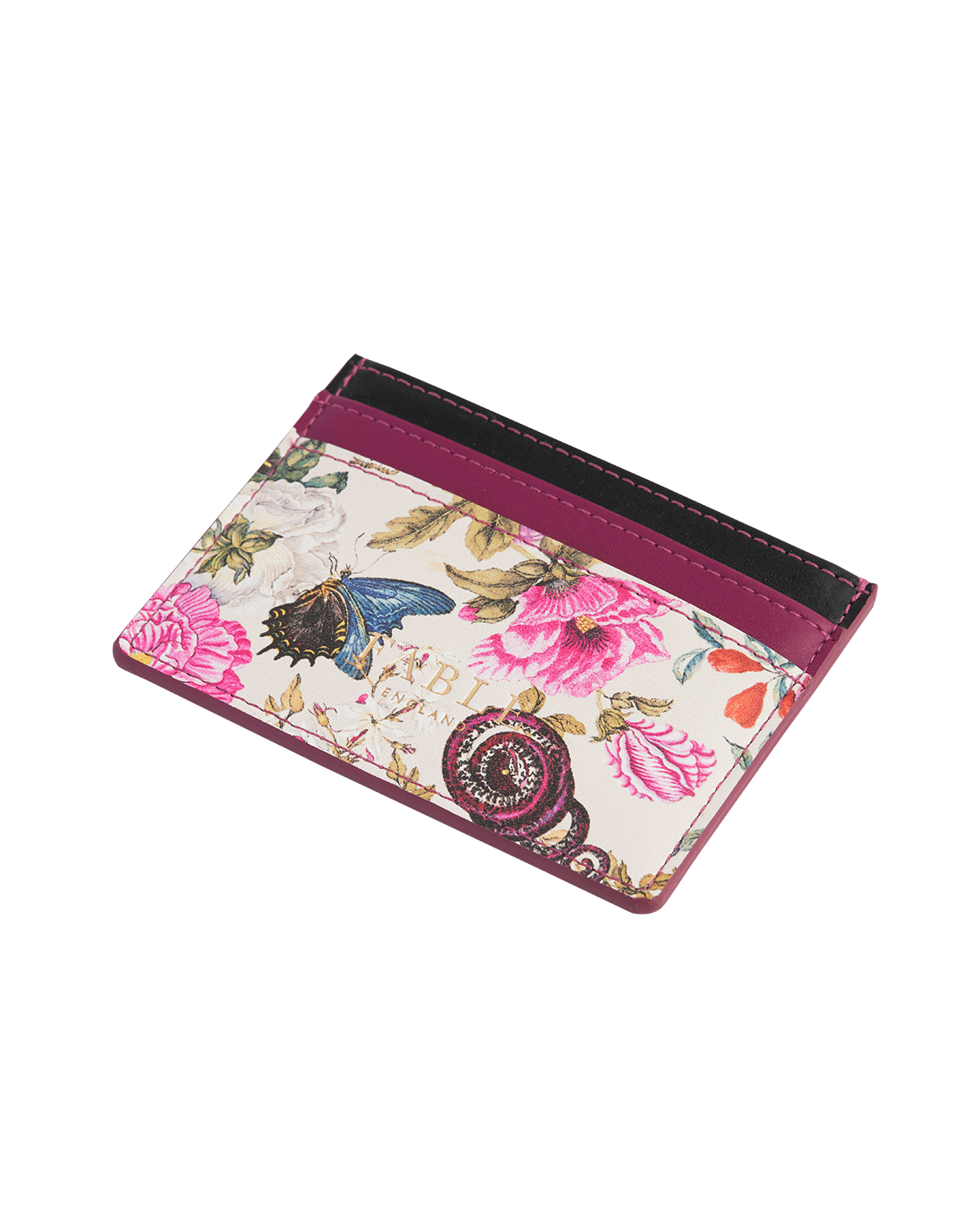 Floral Engravings Card Holder